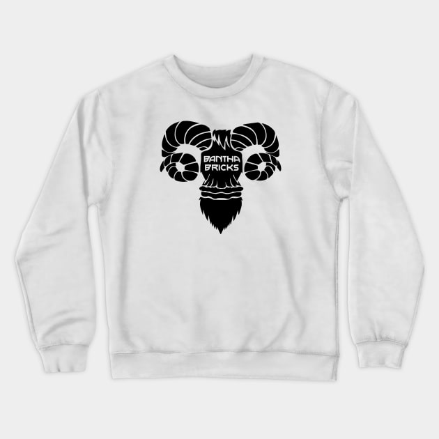 Bantha Bricks Charge Ahead ver3 Crewneck Sweatshirt by banthabricks